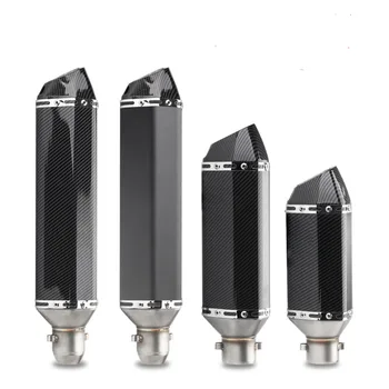 

51MM Universal Motorcycle Exhaust Pipe Muffler Racing Escape Moto exhaust Moto For yamaha r15 tmax 500 FZ6 CB400 er6n cb650