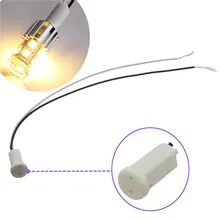 G4 База Разъем Хрустальная колба свет специальные керамические лампы галогенные люстры держатель головной провод G4 led/G4/лампа Разъем 12 V может занять от 10 до 30 Вт