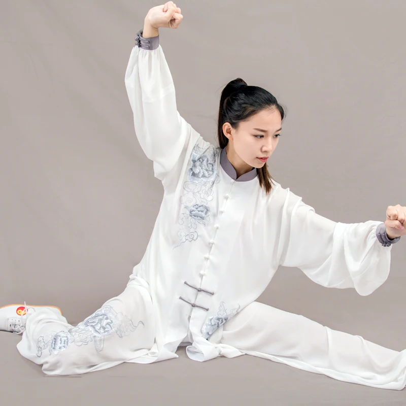 Горячая Распродажа 2019 новый дизайн одежды для боевых искусств Wushu TaiChi форма
