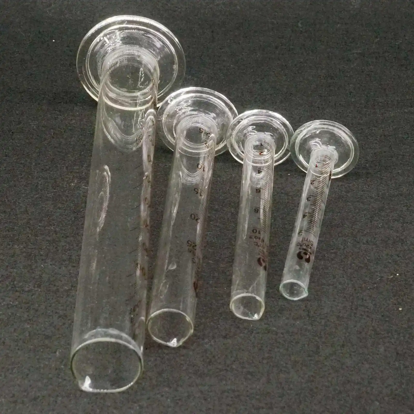 50ml Lab Glass Footed Apothecary Measuring Beaker Conical Graduated