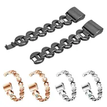 Часы группа цинкового сплава со стразами регулируемые металлические часы браслет ремешок для Fitbit заряд 2 Смарт-часы