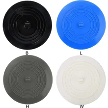 Круглый Большой размер экологически чистый силиконовая раковина штекер кухонный инструмент