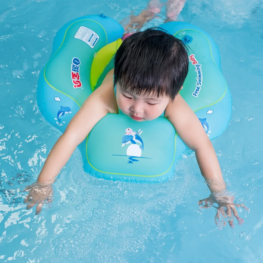 New Baby Swim Ring Float Inflatable Kids Swimming Pool Accessories Infant Circle Inflatable Raft Children's Toy For Dropship