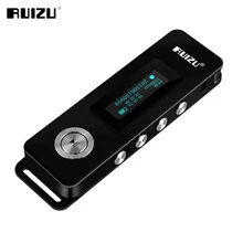 2017 Original RUIZU K10 HD Digital Voice Recorder Portable Small Recorder for Lectures 8GB Noise Reduction