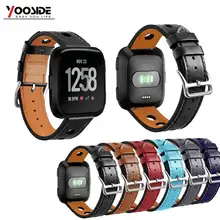 22,5 мм PC кожаный ремешок для часов Quick Release для Fitbit Versa Smart Watch