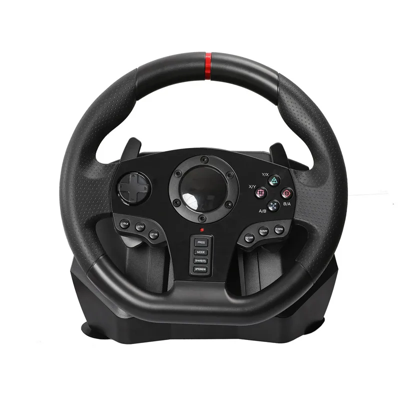Jogo de corrida de carros simulador de vibração dirigindo volante de  computador e pedais conjunto - AliExpress