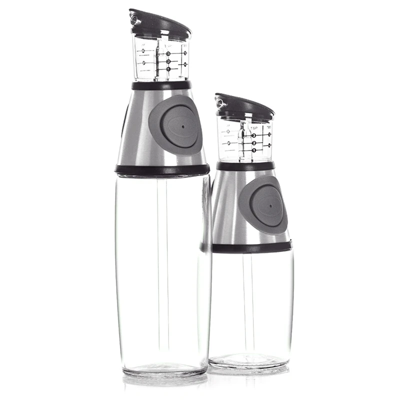 ABSS 2Pcs/набор 9/17 унций диспенсер оливкового масла бутылка набор масло уксус Cruet с