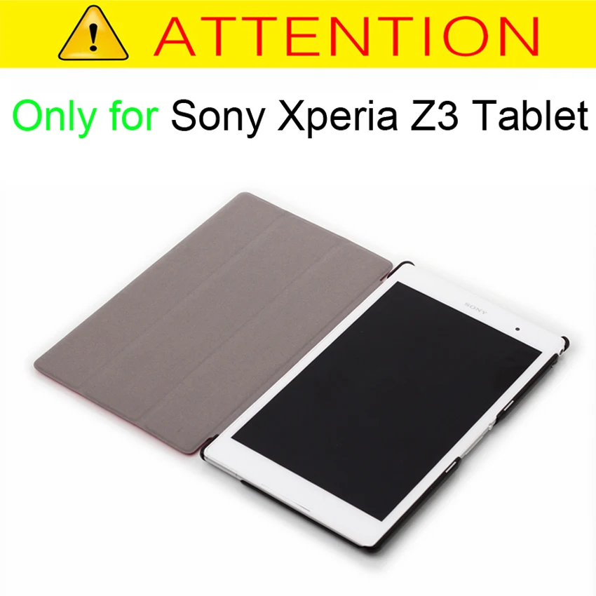 Умный чехол для sony Xperia Z3, 8,0 дюймов, чехол из искусственной кожи, для sony Xperia Z3, 8,0 дюймов, компактный чехол для планшета, Чехол+ пленка+ стилус