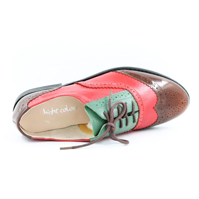 Новинка 31 стиль Zapatos Hombre Туфли оксфорды для женщин винтажные кожаные