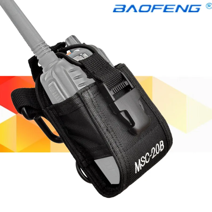 Baofeng radio case holder MSC 20B portable pouch Case for kenwood Yaesu Baofeng UV 5R