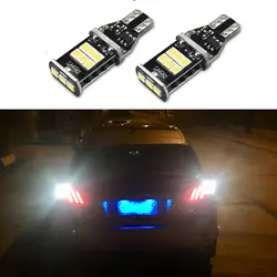 2X Canbus T15 W16W светодиодный лампы автомобиля резерв огни белый нет ошибок для Mazda 3, 5, 6, 626 CX-5 CX5 MX-5 Miata RX-8 CX-9 Tribute