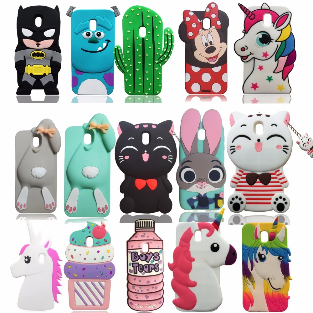 

New 3D Cartoon Animal Sulley Batman Soft Silicone Case Phone Back Cover Skin For Samsung Galaxy J530 J5 2017 EU Asia Verious