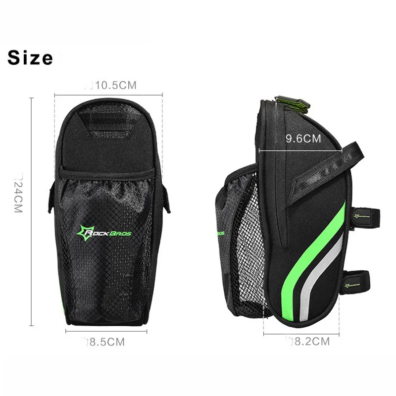 Online ROCKBROS Fahrrad Tasche Folding Mountain Road Bike Schwanz Tasche Fahrrad Sattelstütze Sattel Tasche Radfahren Tragbare Sitz Beutel BMX Hinten Tasche