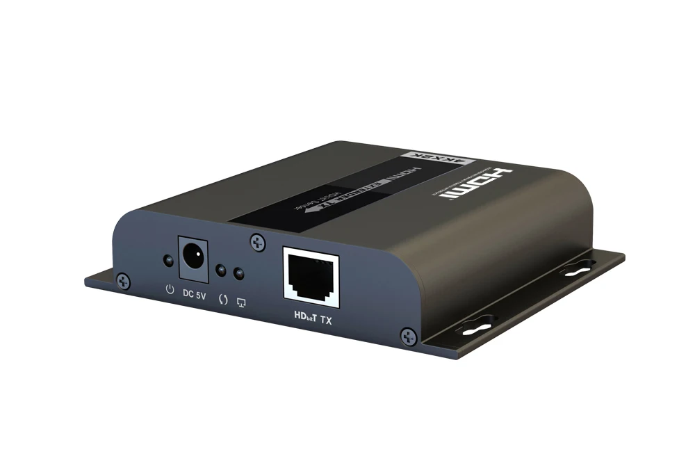 4KX2K@ 30 Гц LKV683 hdbitt HDMI over IP CAT5/5e/6 Extender конвертер адаптера переменного тока HDCP, до 120 м