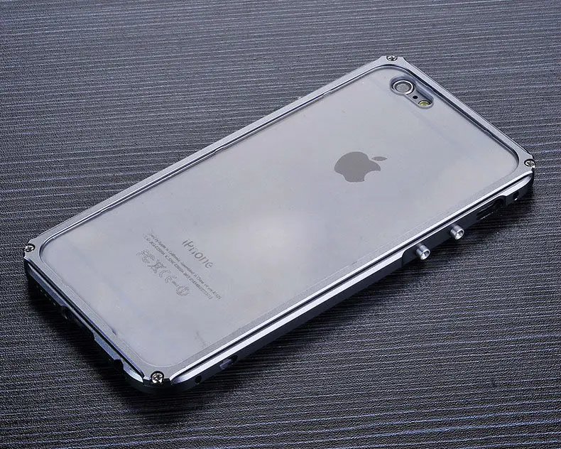 Ударопрочный металлический чехол REFUNNEY для iPhone 7 Plus, гибридный чехол с алюминиевой рамкой, Coque Capinha