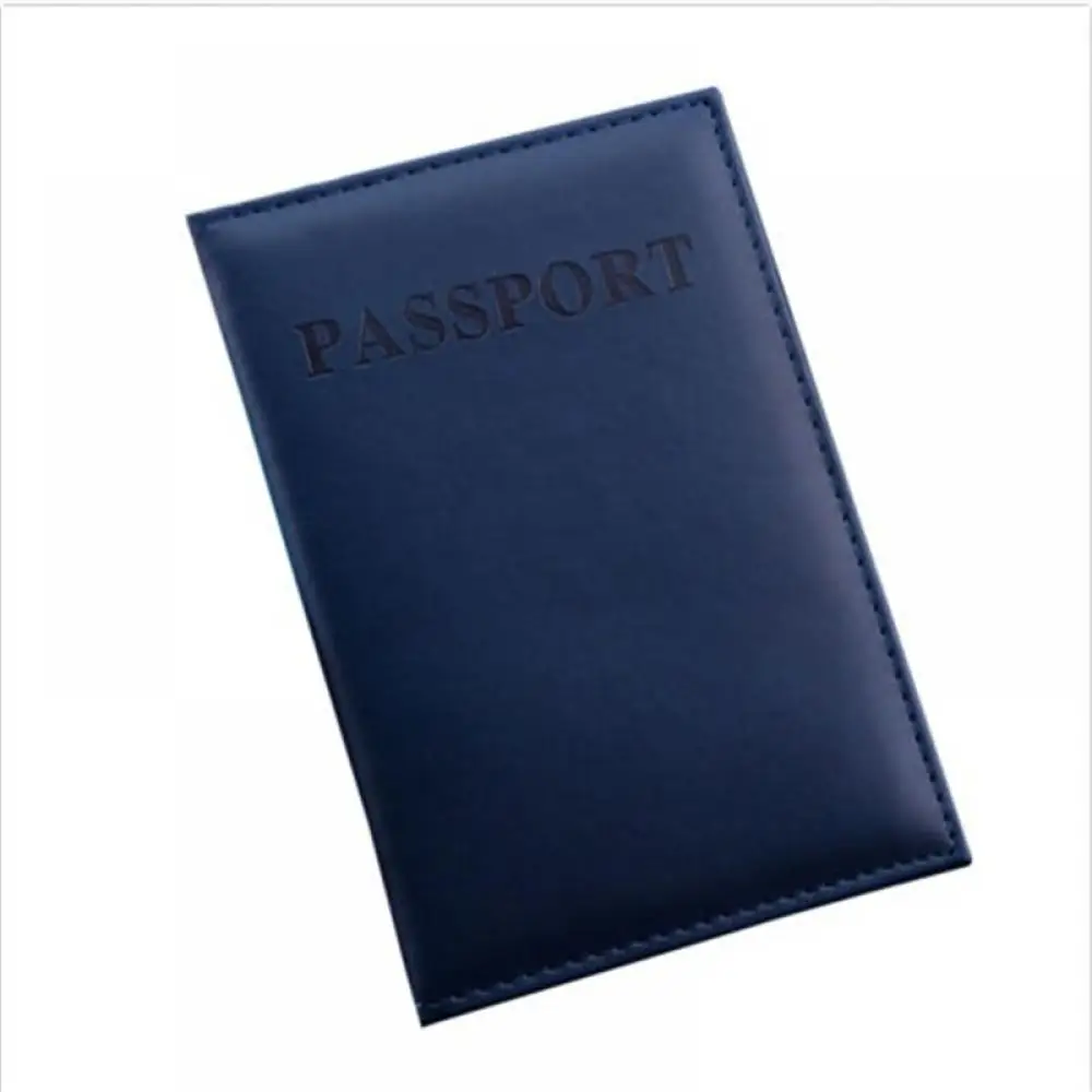 Горячая новинка мода путешествия Обложка для паспорта утилита простой паспорт удостоверение Обложка держатель кожаный обложка для паспорта паспорт обложка