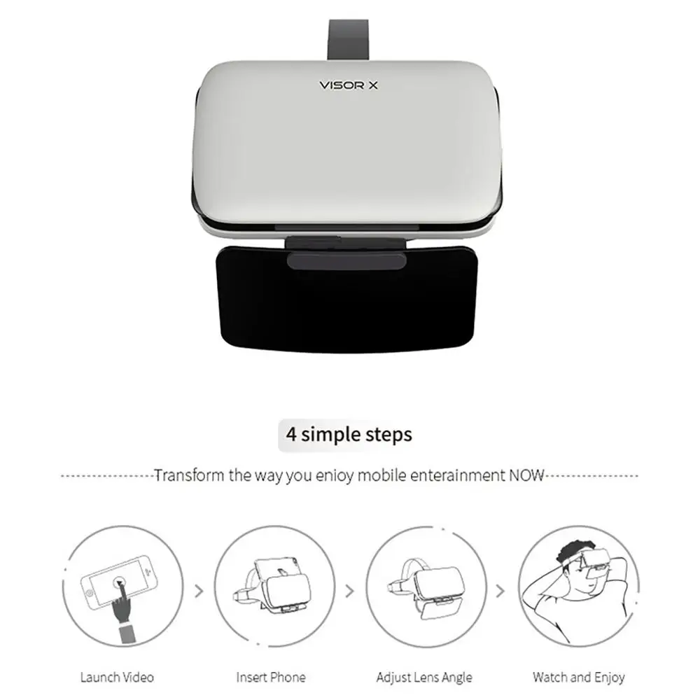 قناع X الهاتف شاشة المكبر رئيس محمولة HD العارض الموسع مكبر للصوت الفيلم الألعاب جهاز مسافة آمنة ل حماية العين قناع X الهاتف شاشة المكبر رئيس محمولة HD العارض الموسع مكبر للصوت الفيلم الألعاب جهاز مسافة آمنة ل حماية العين