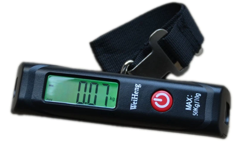 50kg/10g Pocket Digital Luggage Hanging Scale Portable Electronic