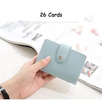

New Arrival Bank Credit Card Case Lovely Card Organizer Wallet ID Holders High Capacity Card Holder 26Cards