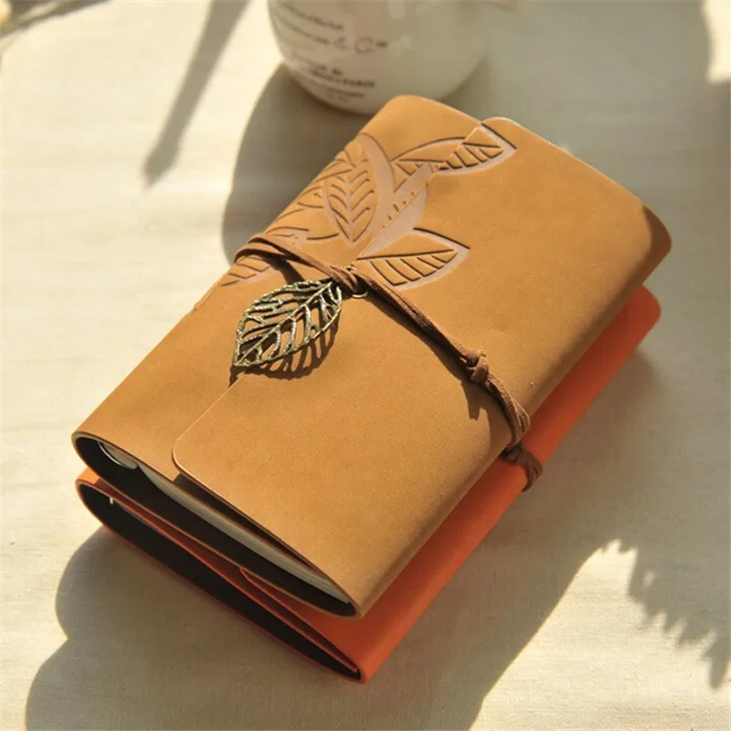 1 шт., винтажный кожаный блокнот для зарисовок, креативный блокнот Bullet Journal, офисный школьный стационарный блокнот, товары для магазина, планировщик, блокнот, 01791