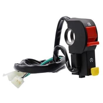 

Universal Waterproof Motorcycle Switch Handlebar Electric Starter Handlebar Start & Stop ATV ON-OFF Button Flameout Switches hot
