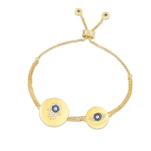 MeiBaPJ персональный счастливый символ браслет для женщин S925 серебро Золотой Модный браслет изысканные вечерние ювелирные изделия