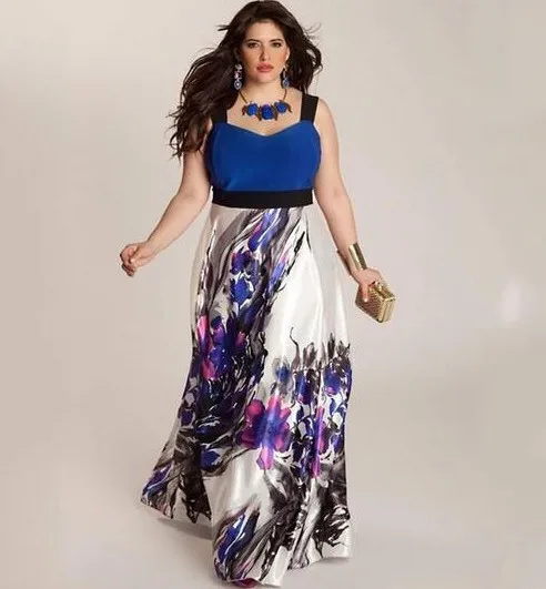 

Plus big sizes boho bohemian printed floral chiffon dress sun dress summer 2019 large size maxi dresses for women vestidos