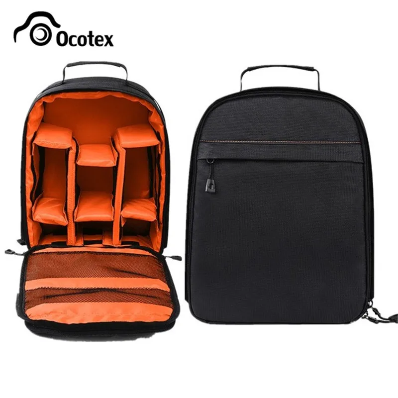 

Ocotex New Update Digital SLR Waterproof Photo Backpacks Multi-functional Photographer Photo Shoulder Camera Bag For Canon Nikon