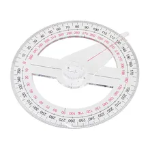Transparent 360 Degree Pointer Protractor Circular 10cm Plastic Ruler Angle For School Office Drafting Supplies Protractor Drafting Supplies Transparent 360 Degree Pointer Protractor Circular 10cm Plastic Ruler Angle For School Office Drafting Supplies Protractor Drafting Supplies