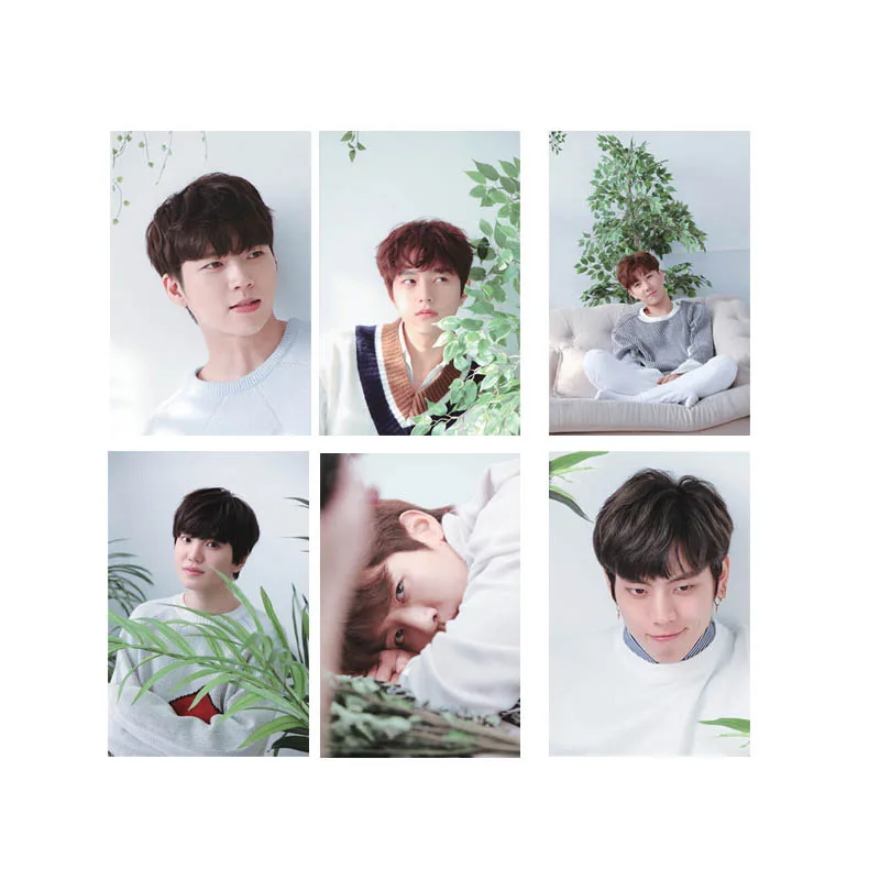 

Youpop KPOP INFINITE IN Album Transparent Photo Card PVC Cards Self Made LOMO Card Photocard XK549