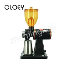Кофе в зернах для кофеварки шлифовальный станок сифон Тип анти-прыгающие бобы Регулируемый Толщина высокое Ёмкость полуавтомат ABS Материал черный