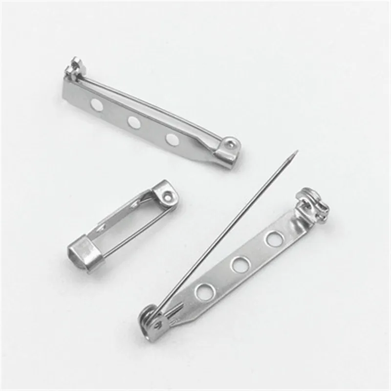 Buy 10Pcs/lot Stainless Steel Brooch Pins Findings