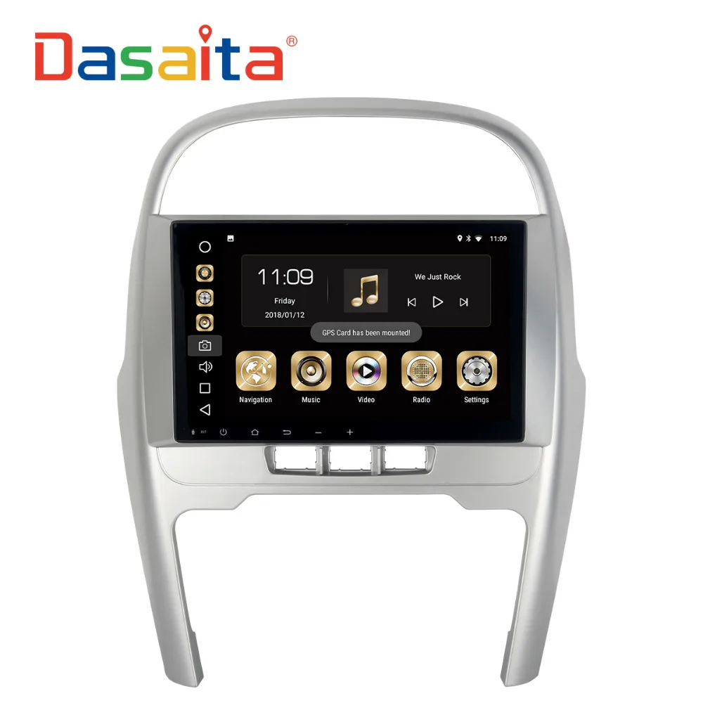 

Dasaita 9" Android 8.0 Car GPS Player for Chery Tiggo 2014-2015 with 4G+32G Octa Core Auto Stereo Navi Radio Multimedia