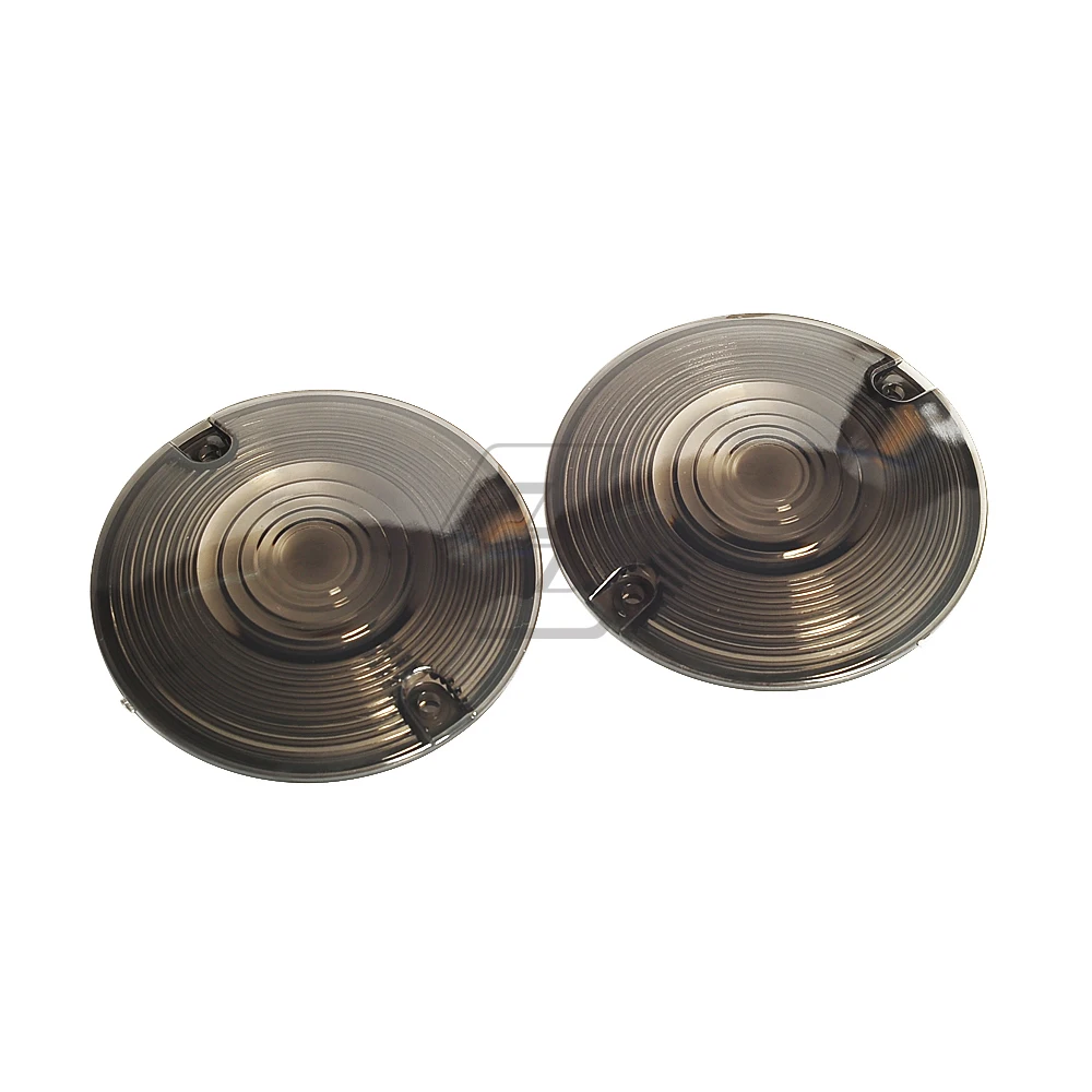 

2x Motorcycle Accessories Turn Signal Lens Cover Case for Harley Touring Electra Glide Softail Road Glide King FLHR FLST
