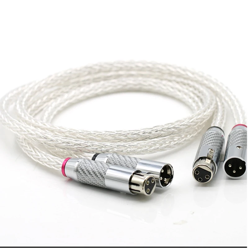 Hi End 8AG посеребренный OCC Hifi динамик объемный кабель 16 жил аудиопровод для динамика