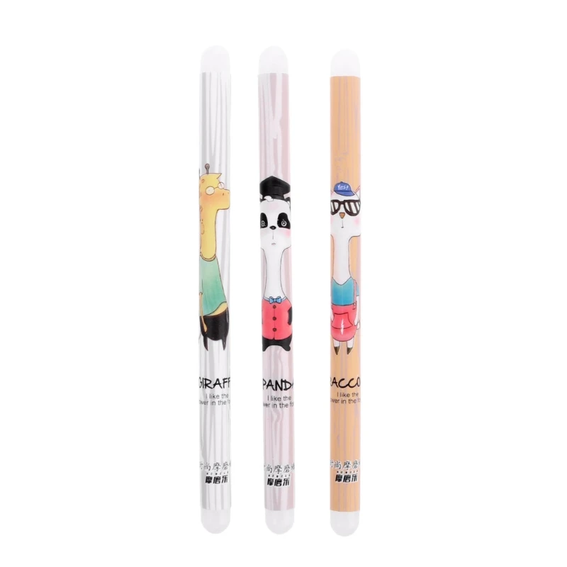 

Creative Cartoon Animal Silicon Double Head Friction Eraser For Erasable Gel Pen