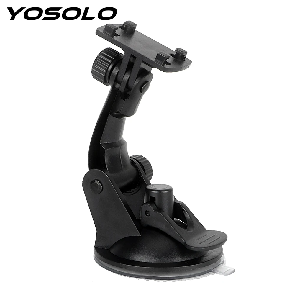 

YOSOLO Car DVR Holder 360 Degrees Steering Auto Mounts For Car GPS Recorder DVR Camera Phone Holder Stand Windshield Bracket