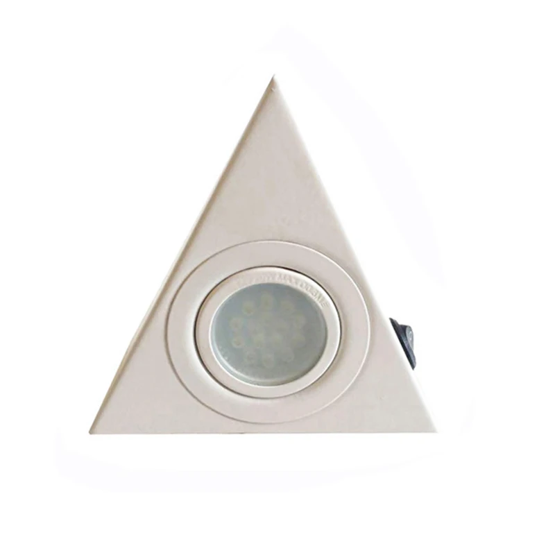 

3W LED Night Light Kitchen Under Cabinet Cupboard Triangular Light Lamp YU-Home