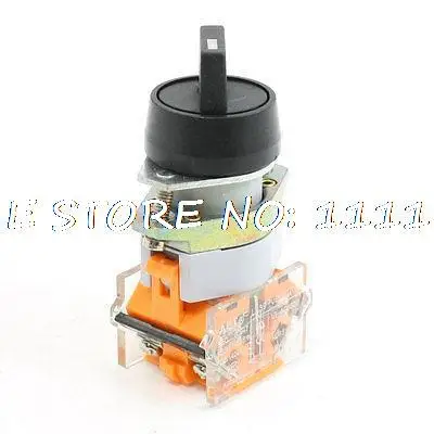 

LA39-11X2 660V 10A 2 Position Latching Selector 1NO 1NC DPST Rotary Control Switch