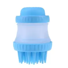 Собака Кошка Душ Ванна кисти собак Puppy кошки купальный гребень массаж Уход за лошадьми чистки ванны кисти инструмент мытье волос