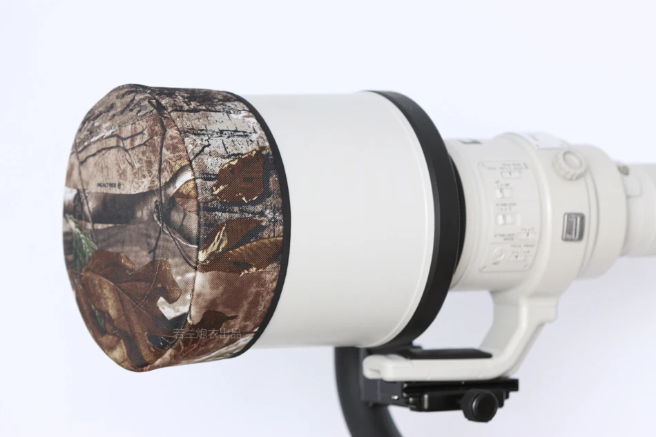 ROLANPRO DSLR Lens Cap Camouflage Jacket Short Telephoto Lens Guns