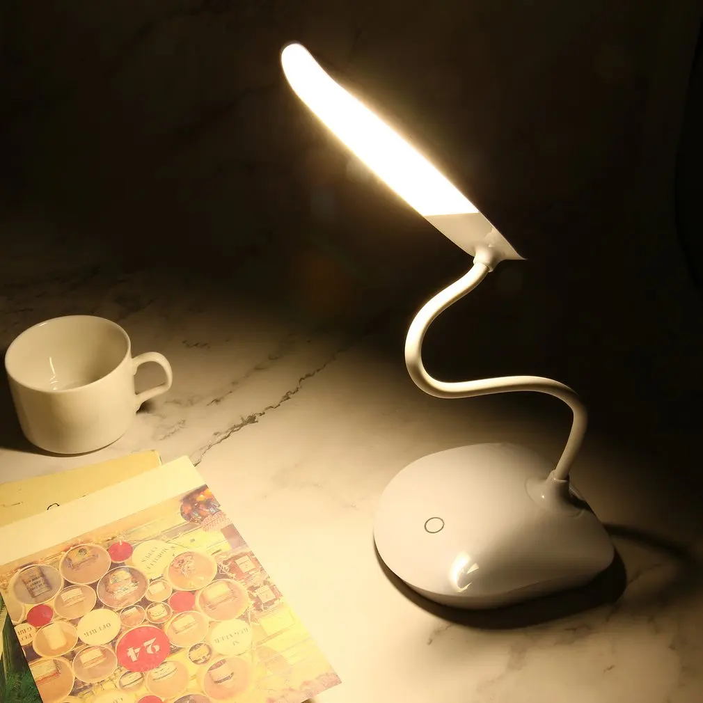 

Creative Charging Led Students Learn To Read Bedroom Bedside Table Lamp Touch Dimming Clip Home Daily Necessities