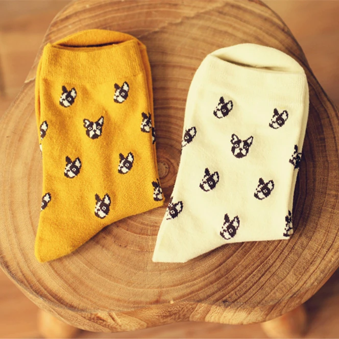 

Adult Size Home Warm animal socks Bull Terrier Boston Dogo Terror bullterrier buldog stamp breed retail wholesale zoo Pet Home