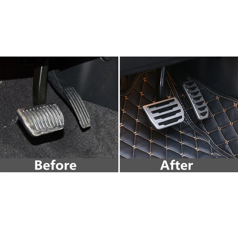 Car-Fuel-Gas-accelerator-Brake-Pedal-Non-slip-Trim-Cover-For-Land-Rover-Range-Rover-Evoque