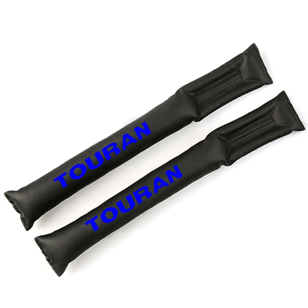 para Volkswagen vw Assento de Carro Touran Plugue Lacuna Preenchimento Slot Plug Stopper Assento Gap Filler Capa Protetora pu Couro 2 Pcs 12 Capas p assento de automóveis