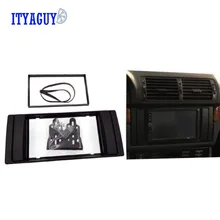 2Din Автомобильная магнитола с CD DVD gps стерео Панель Даш Гора отделка комплект Интерфейс рамки Фризовая Подходит для BMW 5 серии (E39)/X5 (E53) 1995-2003