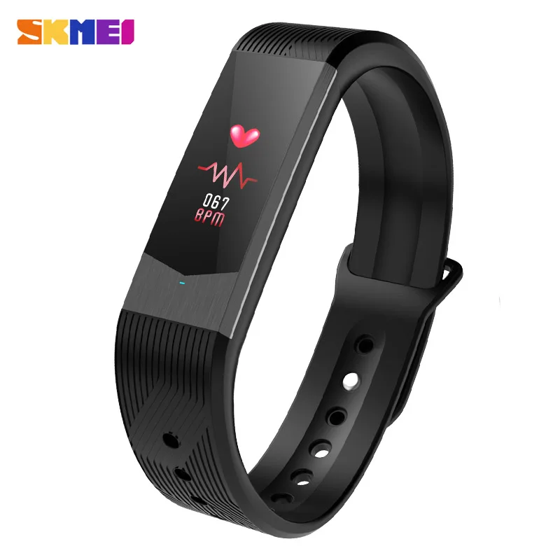 

SKMEI 3D UI Smart Fitness Sleep Tracker Sport Outdoor Wristband Waterproof Heart Rate Blood Pressure Bracelet Men Women Watches