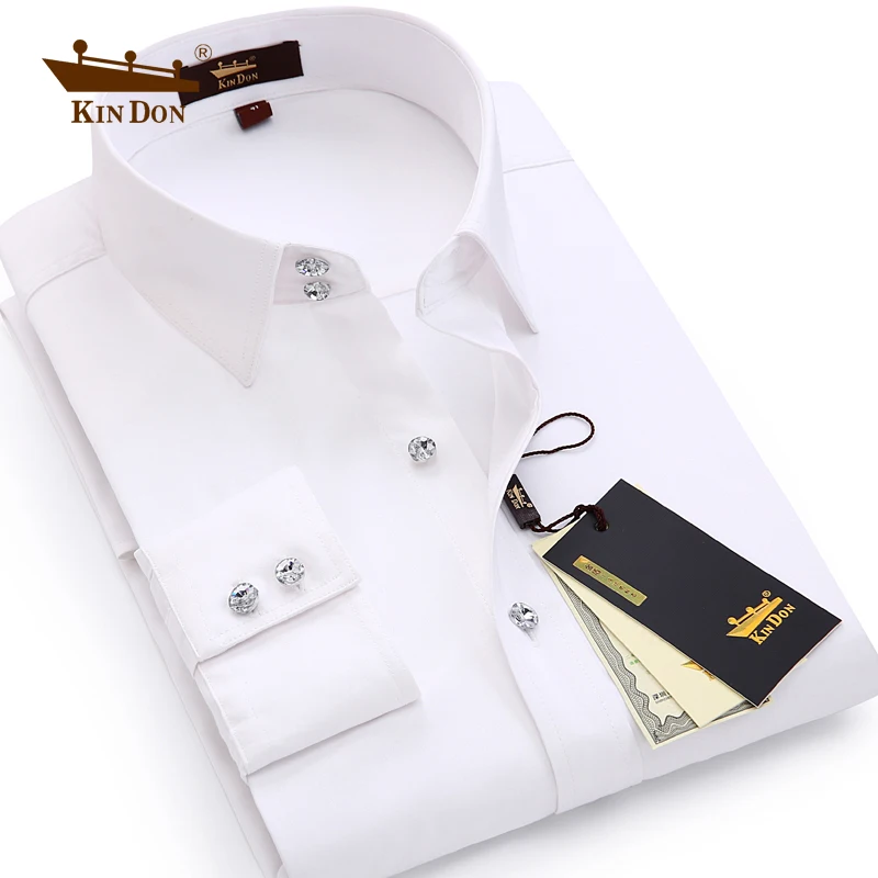 KIN-DON-brand-long-sleeve-men-dress-shirt-casual-comfortable-design ...