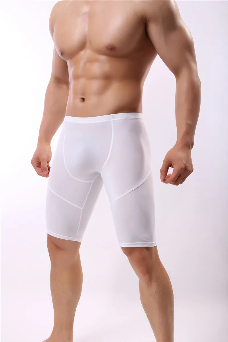 Мужские боксеры Ice Silky men s Нижнее белье Мужские трусы Тканые трусы мужские боксеры с эластичным поясом шорты Боксеры Ночное нижнее белье