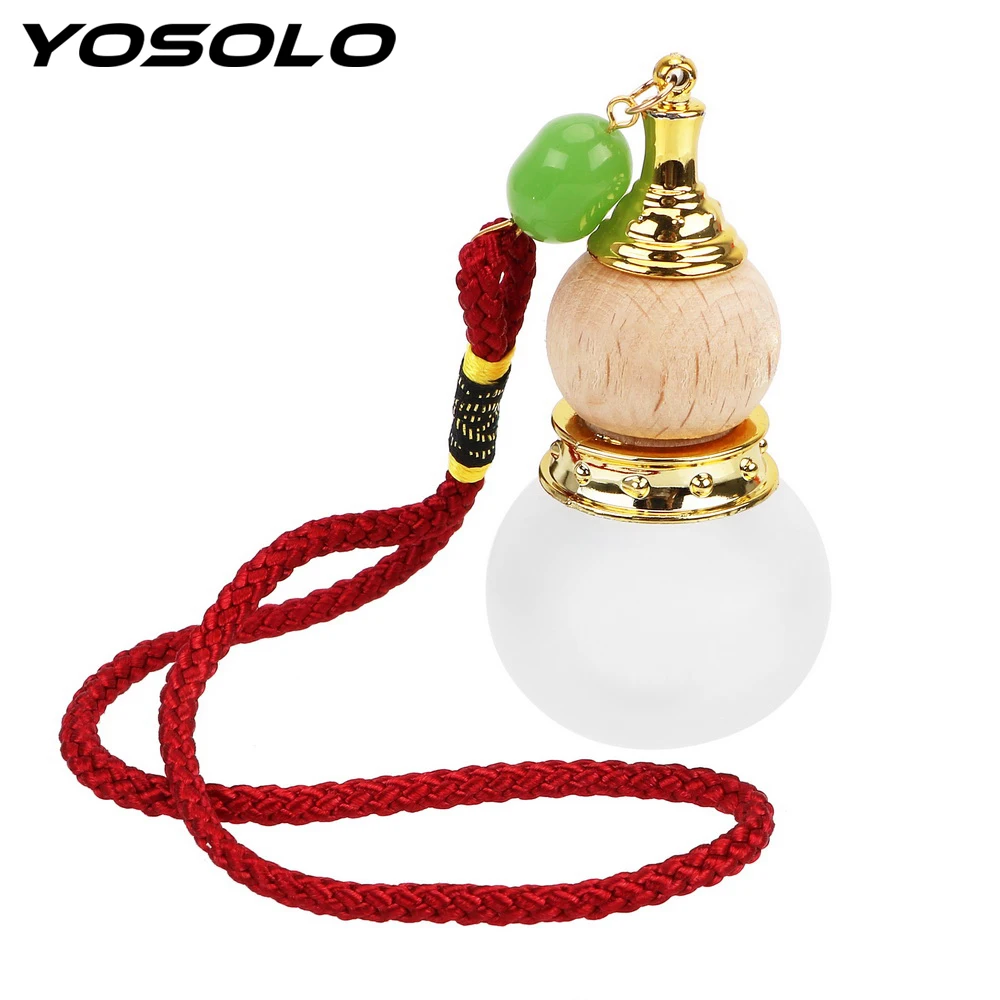 YOSOLO Gourd колено Форма пустой Стекло воздуха автомобиля флакона духов бутылки для